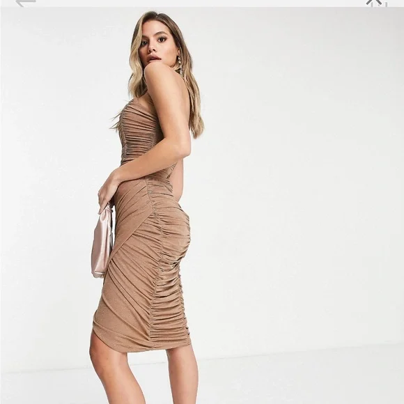 Sparkle Mesh Corset Dress - Picture 8 of 8